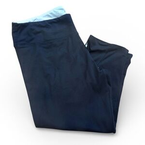 Marika Gray and Sky Blue Leggings